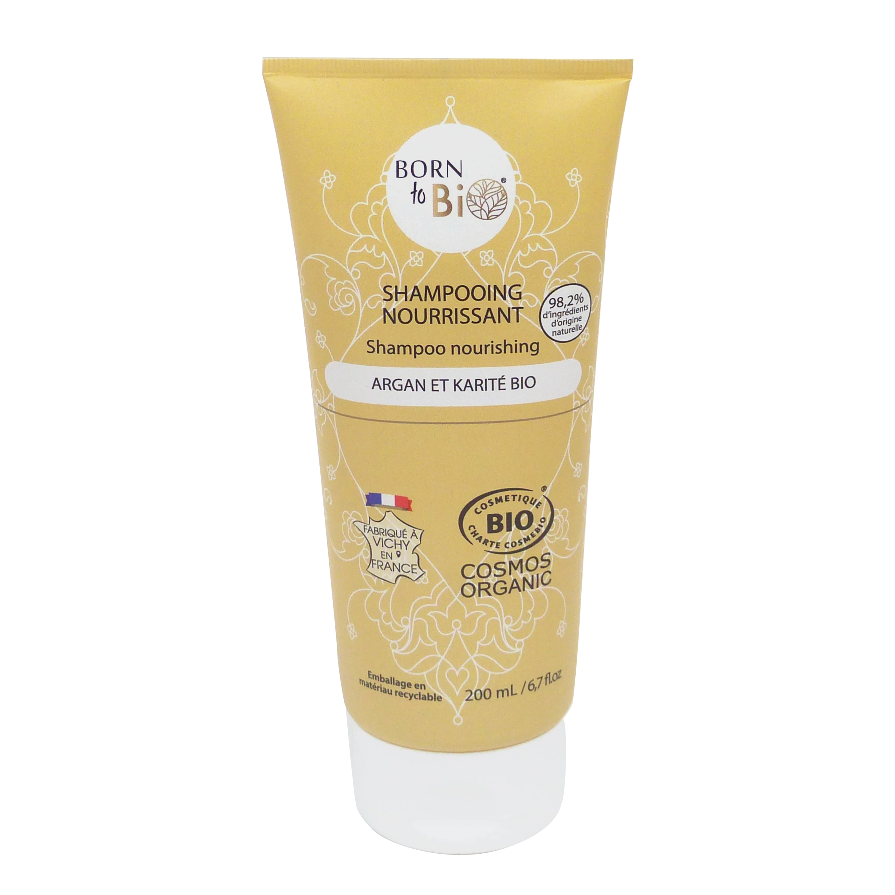 Nourishing Argan and Shea Shampoo - Certified organic-0